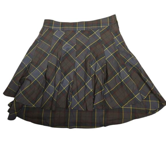 TORRID Outlander Fraser tartan plaid pleated twill kilt skirt 10 - Picture 4 of 11